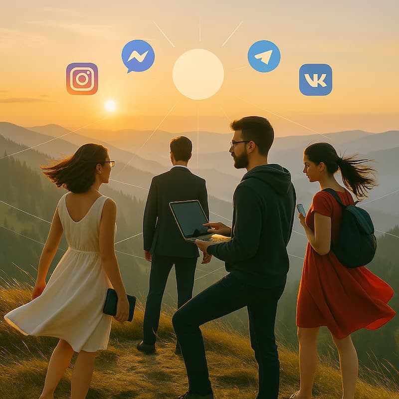 Social Media Management Управление социальными сетями